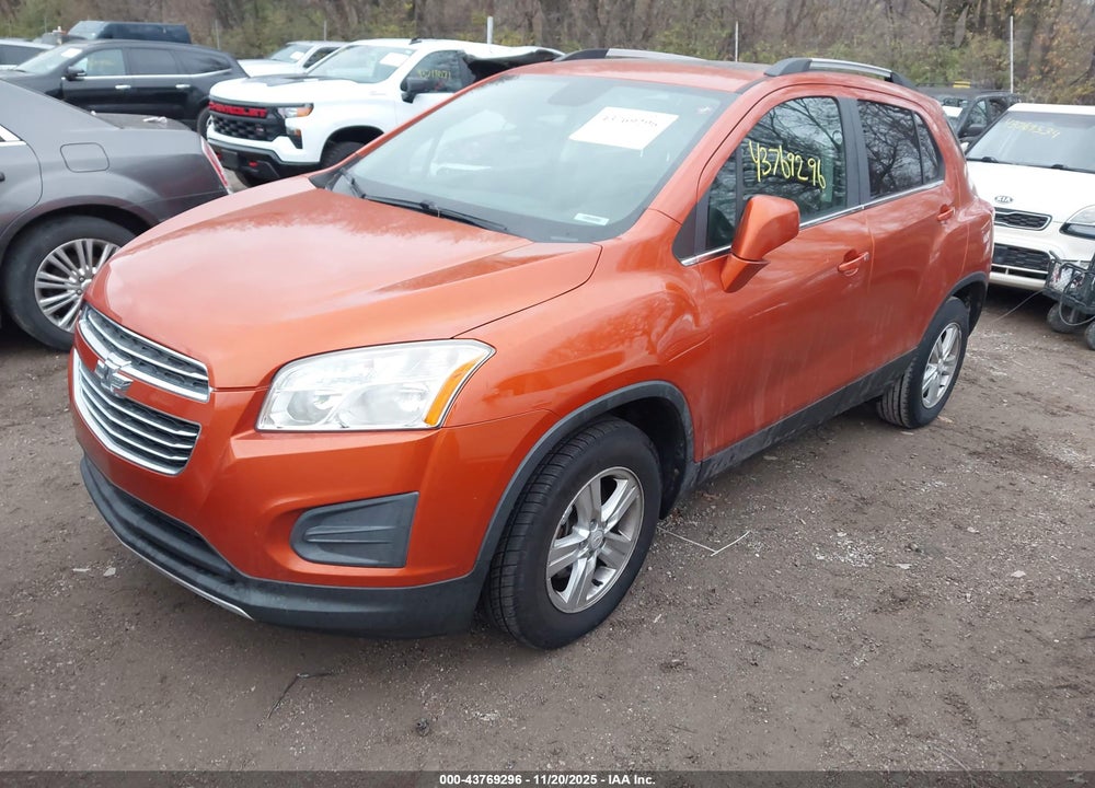 2015 CHEVROLET TRAX LT VIN: KL7CJRSB1FB070372