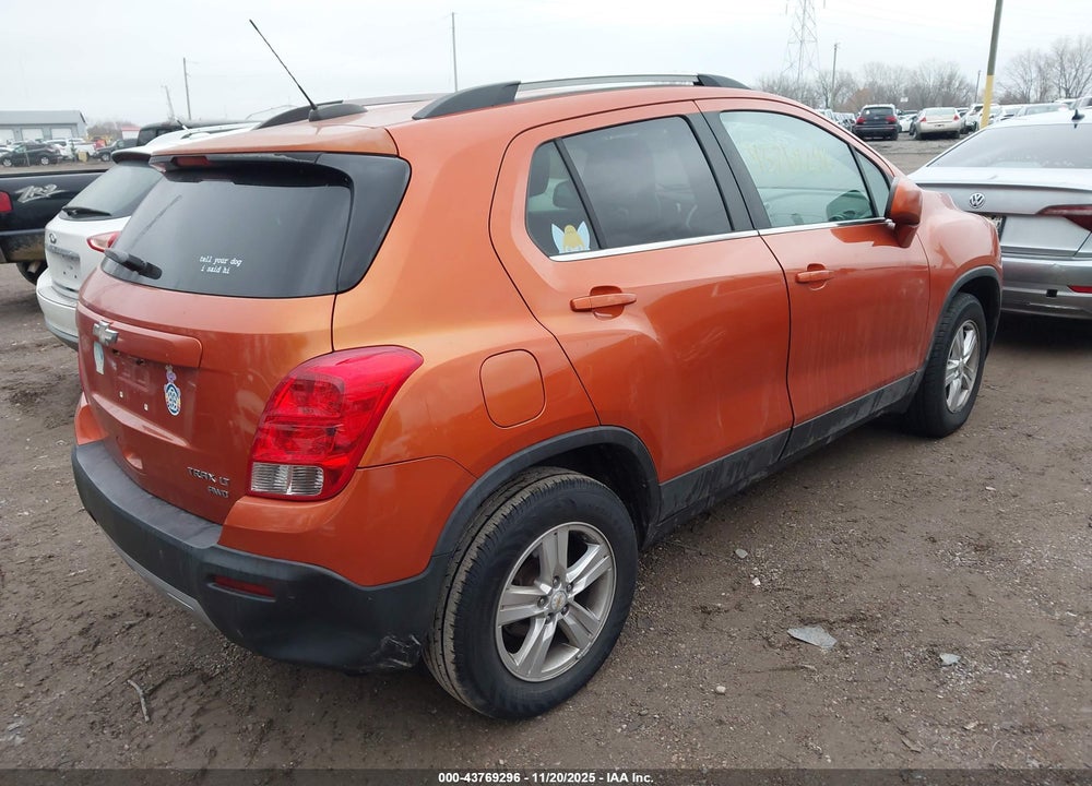 2015 CHEVROLET TRAX LT VIN: KL7CJRSB1FB070372