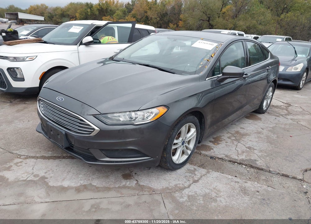 2018 FORD FUSION SE VIN: 3FA6P0HD0JR109594