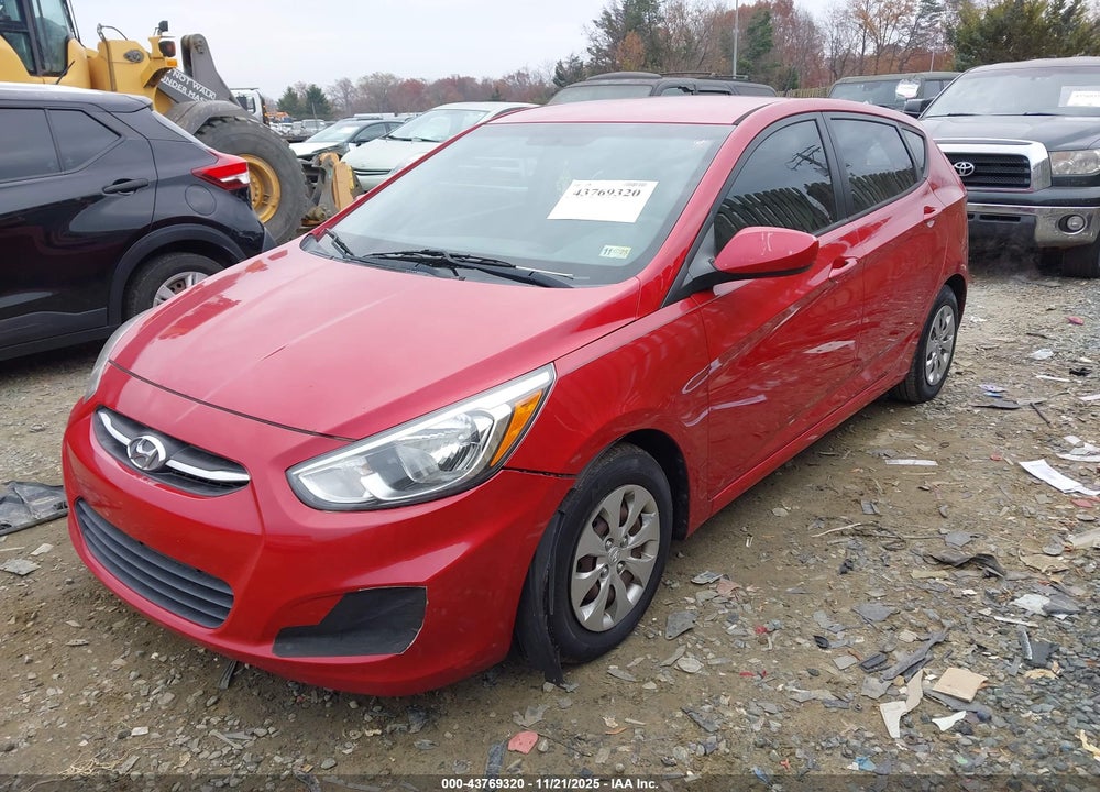 2016 HYUNDAI ACCENT SE VIN: KMHCT5AE6GU237103