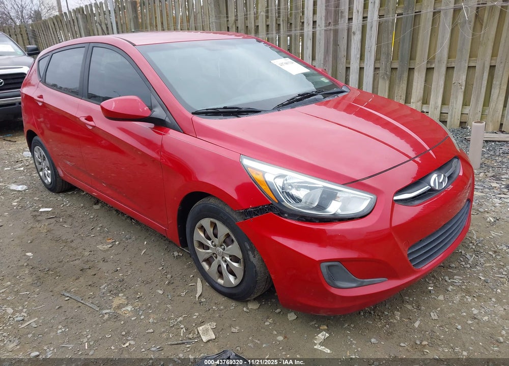 2016 HYUNDAI ACCENT SE VIN: KMHCT5AE6GU237103