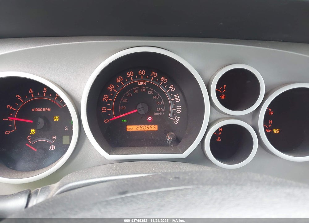 2008 TOYOTA TUNDRA SR5 4.7L V8 VIN: 5TBBT54118S463153