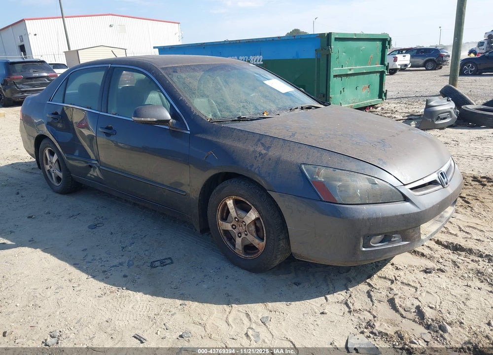 2007 HONDA ACCORD HYBRID VIN: JHMCN36407C001117
