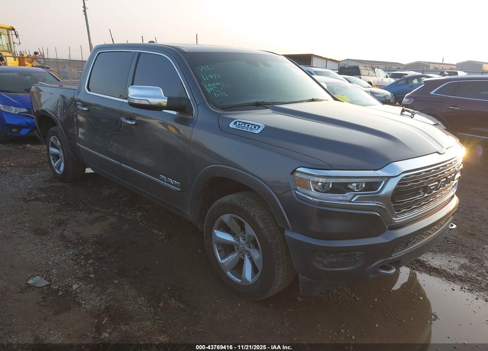 2019 RAM 1500 LIMITED  4X2 5'7 BOX VIN: 1C6RREHT6KN628733