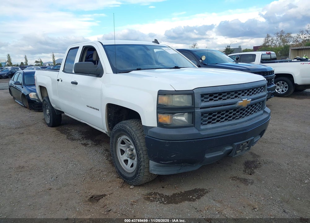2015 CHEVROLET SILVERADO 1500 WT VIN: 1GCRCPEH1FZ268677