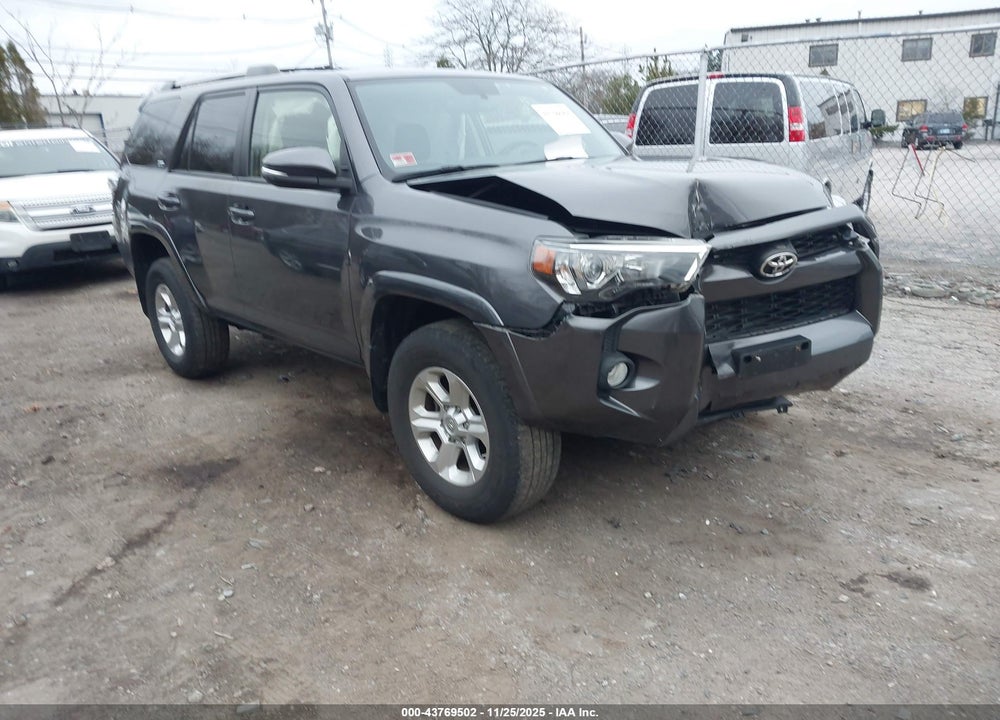 2019 TOYOTA 4RUNNER SR5 PREMIUM VIN: JTEBU5JR3K5655956