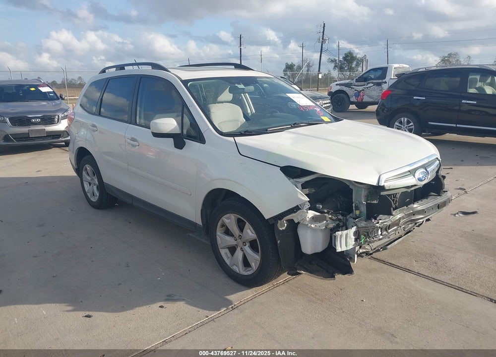2014 SUBARU FORESTER 2.5I PREMIUM VIN: JF2SJAEC0EH554762