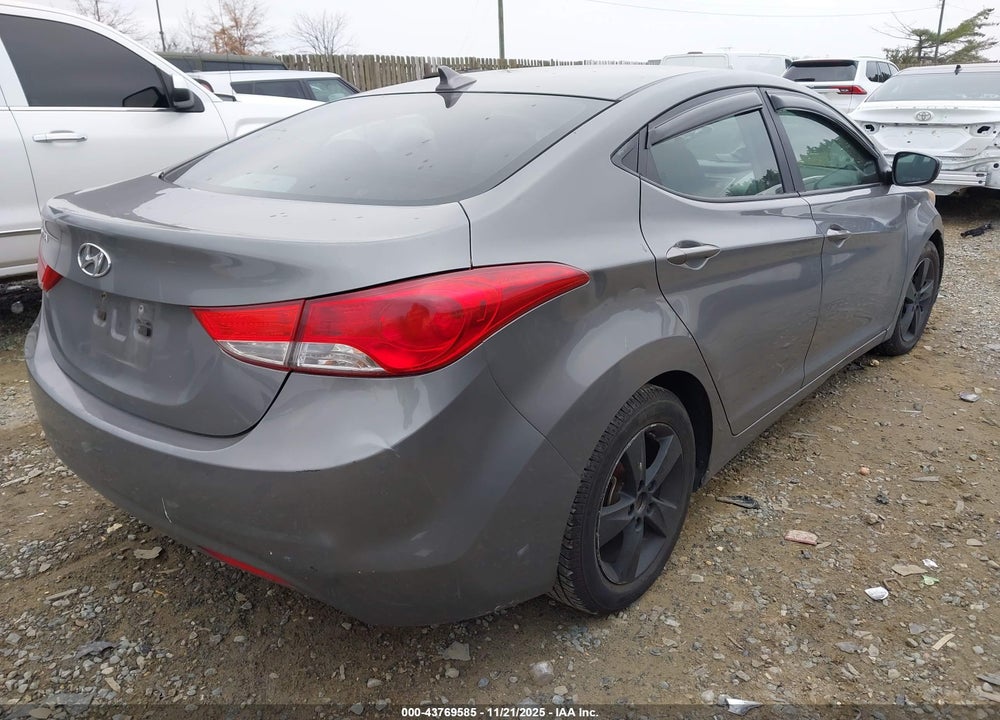 2013 HYUNDAI ELANTRA GLS VIN: 5NPDH4AE4DH357508