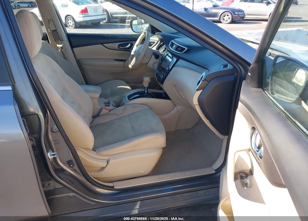 2015 NISSAN ROGUE SV VIN: 5N1AT2MT4FC754114