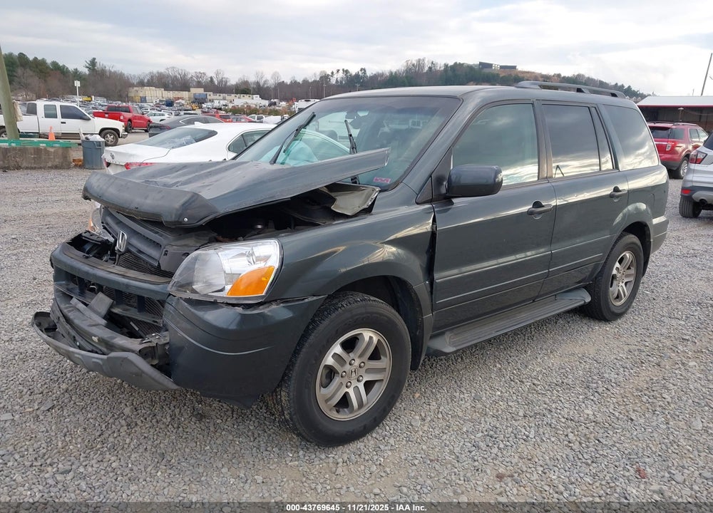 2004 HONDA PILOT EX-L VIN: 2HKYF18644H514586