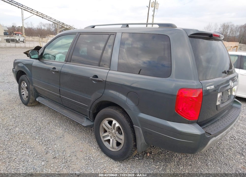 2004 HONDA PILOT EX-L VIN: 2HKYF18644H514586