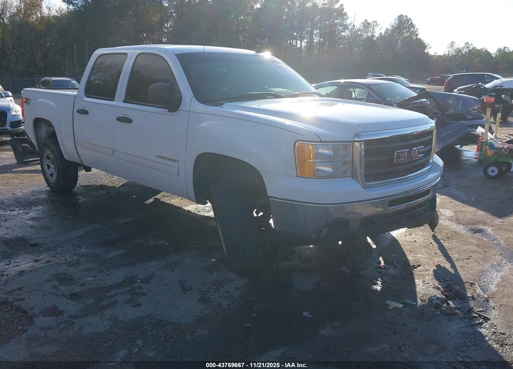 2010 GMC SIERRA 1500 SLE VIN: 3GTRKVE37AG156373