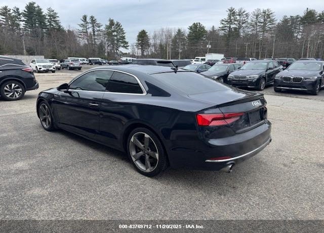 2018 AUDI A5 PREMIUM VIN: WAUPNAF50JA002963