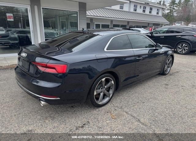 2018 AUDI A5 PREMIUM VIN: WAUPNAF50JA002963