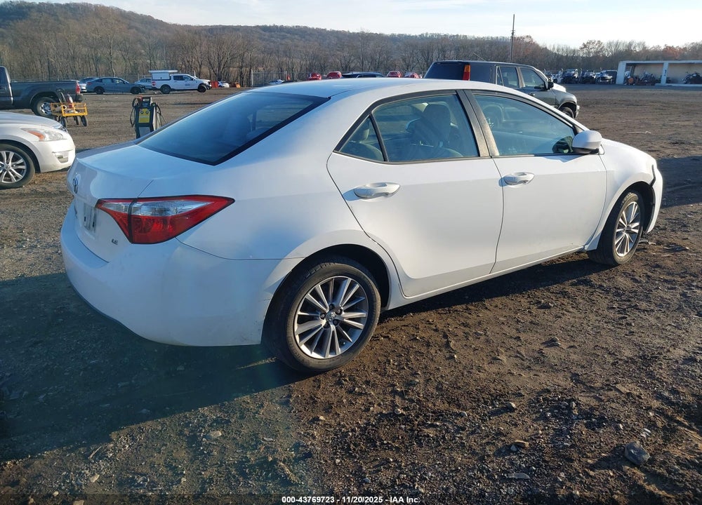 2014 TOYOTA COROLLA LE PLUS VIN: 2T1BURHE2EC136290