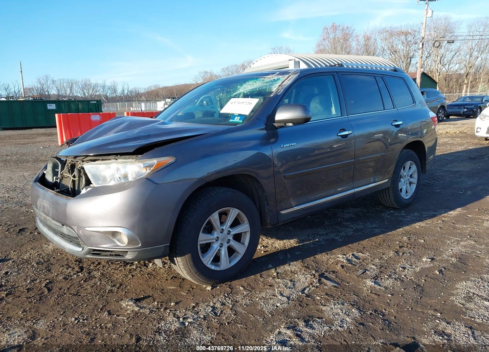 2011 TOYOTA HIGHLANDER LIMITED V6 VIN: 5TDDK3EH4BS077692