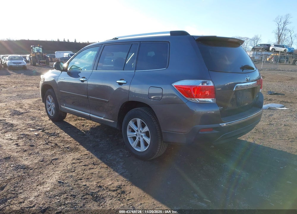 2011 TOYOTA HIGHLANDER LIMITED V6 VIN: 5TDDK3EH4BS077692