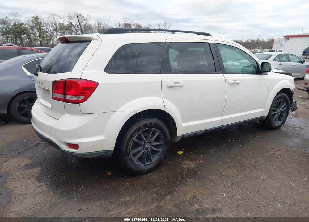 2019 DODGE JOURNEY SE VIN: 3C4PDCBB5KT870626