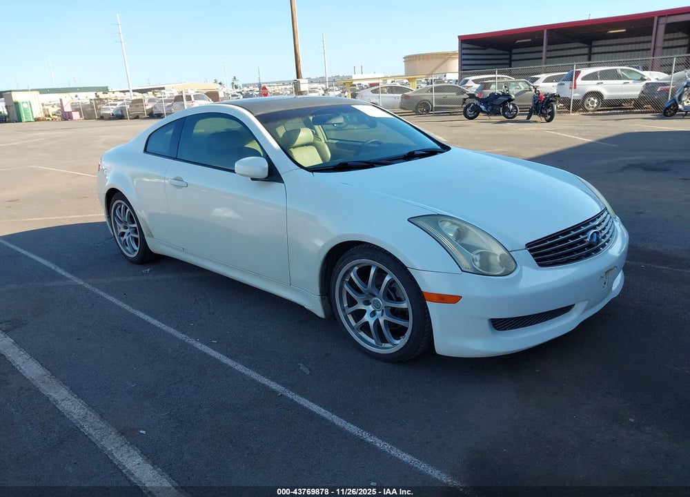 2007 INFINITI G35 VIN: JNKCV54E37M904668