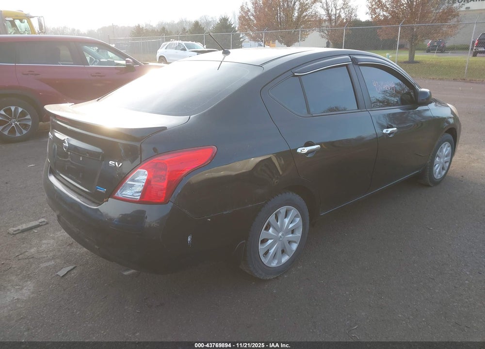 2013 NISSAN VERSA 1.6 SV VIN: 3N1CN7APXDL878517