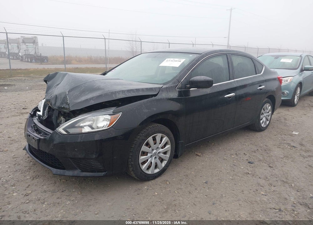 2017 NISSAN SENTRA SV VIN: 3N1AB7AP3HL710241