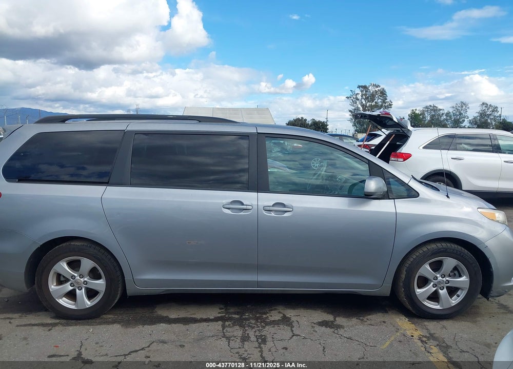 2012 TOYOTA SIENNA LE V6 8 PASSENGER VIN: 5TDKK3DC5CS191313