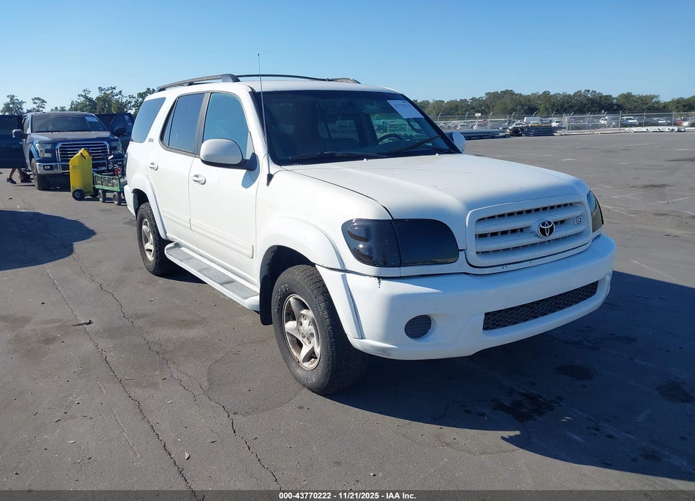 2002 TOYOTA SEQUOIA SR5 V8 VIN: 5TDBT44A02S105244