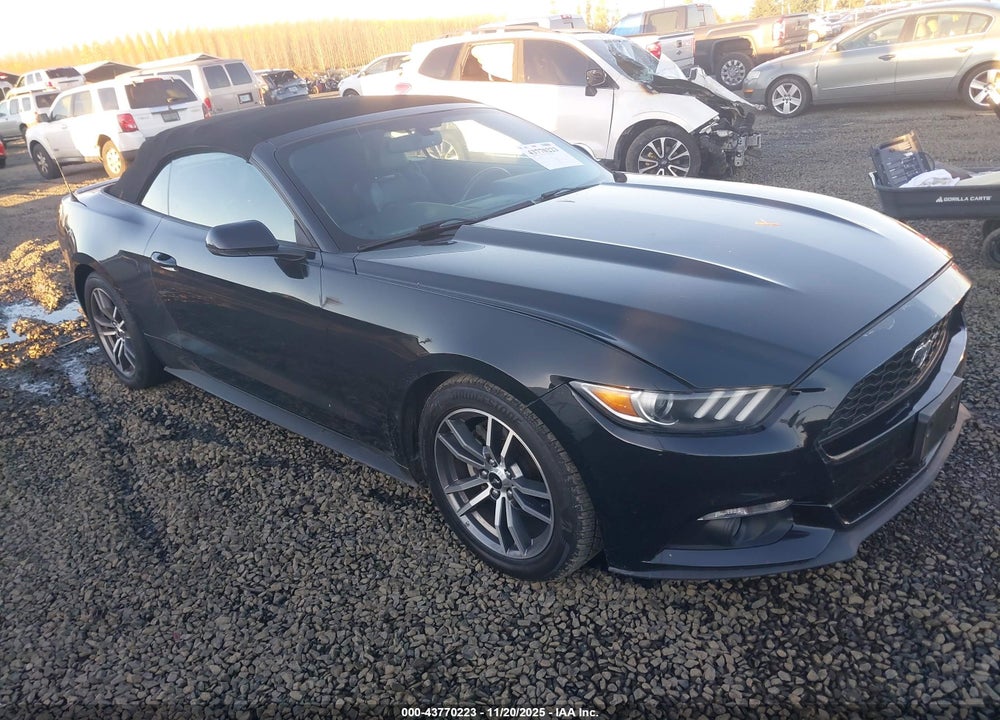 2017 FORD MUSTANG ECOBOOST PREMIUM VIN: 1FATP8UH3H5205131