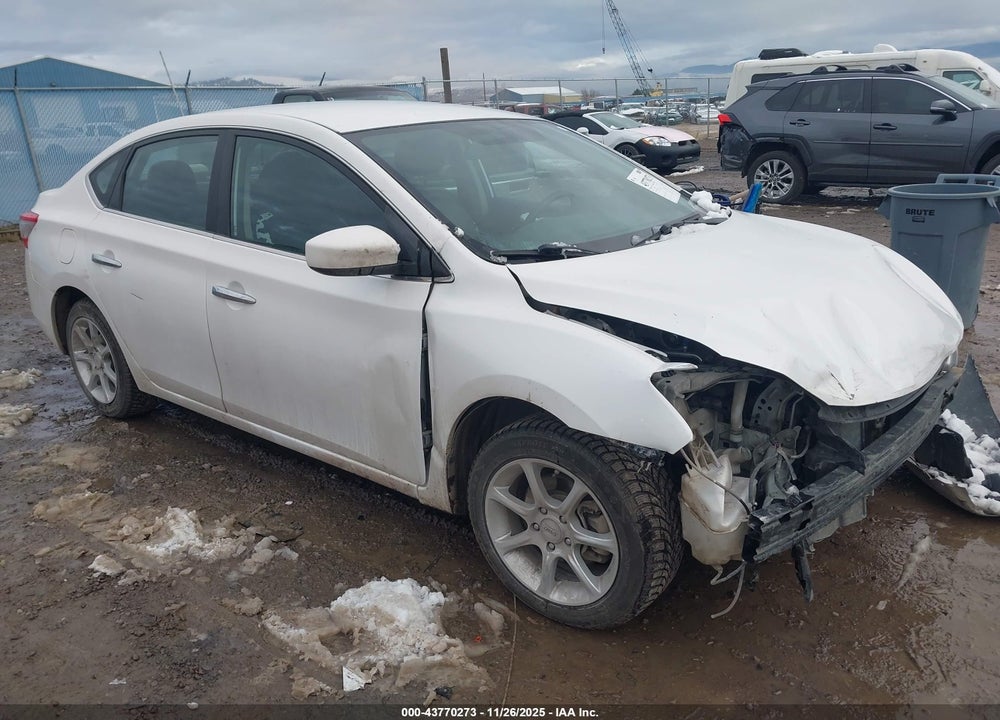 2013 NISSAN SENTRA SV VIN: 3N1AB7AP1DL776426