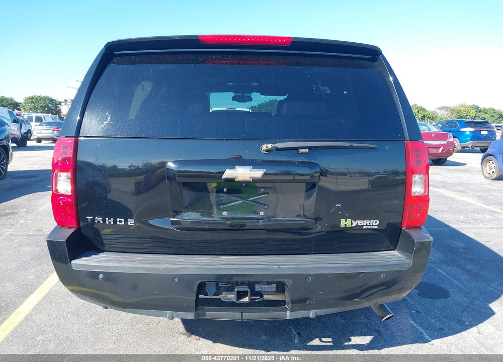 2009 CHEVROLET TAHOE HYBRID VIN: 1GNFK13549R103326