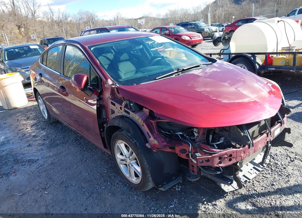 2016 CHEVROLET CRUZE LT AUTO VIN: 1G1BE5SM1G7253748