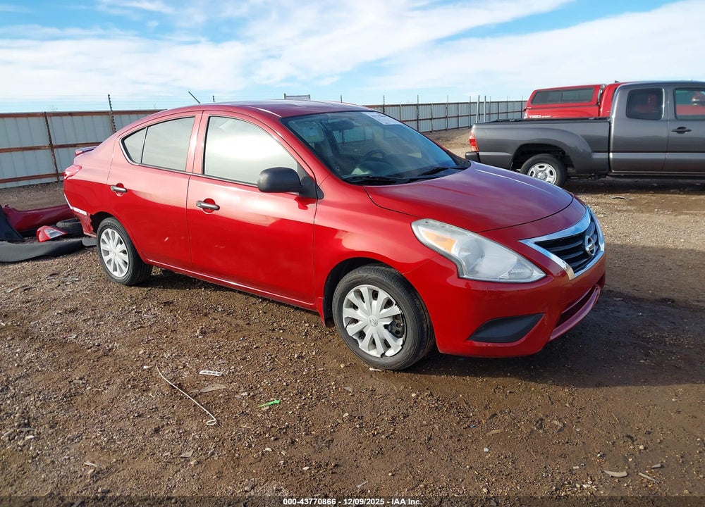 2015 NISSAN VERSA 1.6 S+ VIN: 3N1CN7AP0FL862457