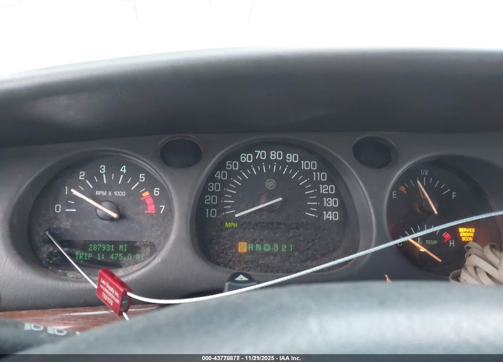 2005 BUICK LESABRE CUSTOM VIN: 1G4HP52K25U265816