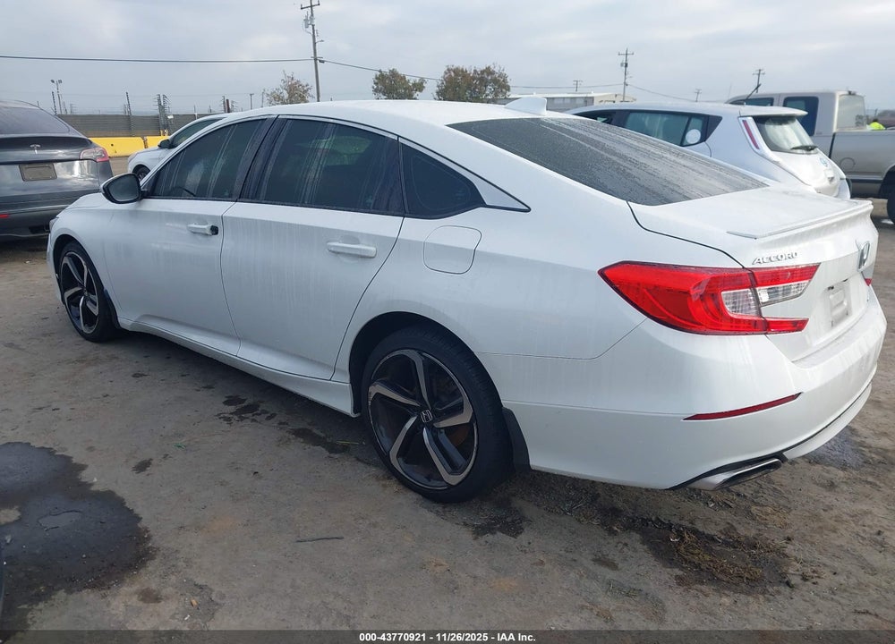 2020 HONDA ACCORD SPORT VIN: 1HGCV1F36LA138907