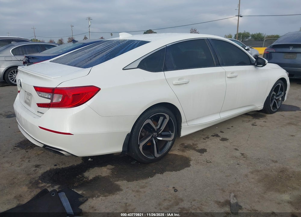 2020 HONDA ACCORD SPORT VIN: 1HGCV1F36LA138907