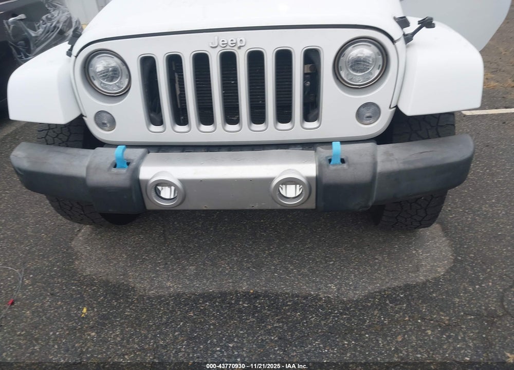 2017 ANGLER JEEP WR UNLIMITED SAHARA 4X4 VIN: 1C4BJWEG3HL517219