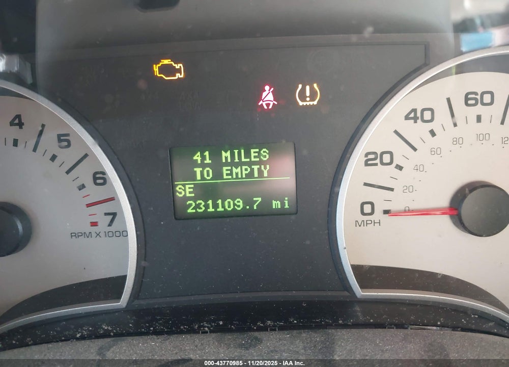 2007 FORD EXPLORER EDDIE BAUER VIN: 1FMEU74897UA98303