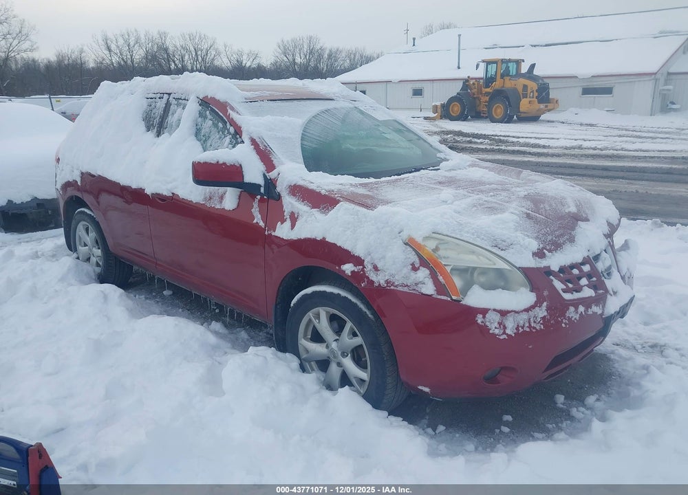 2008 NISSAN ROGUE SL VIN: JN8AS58VX8W137309