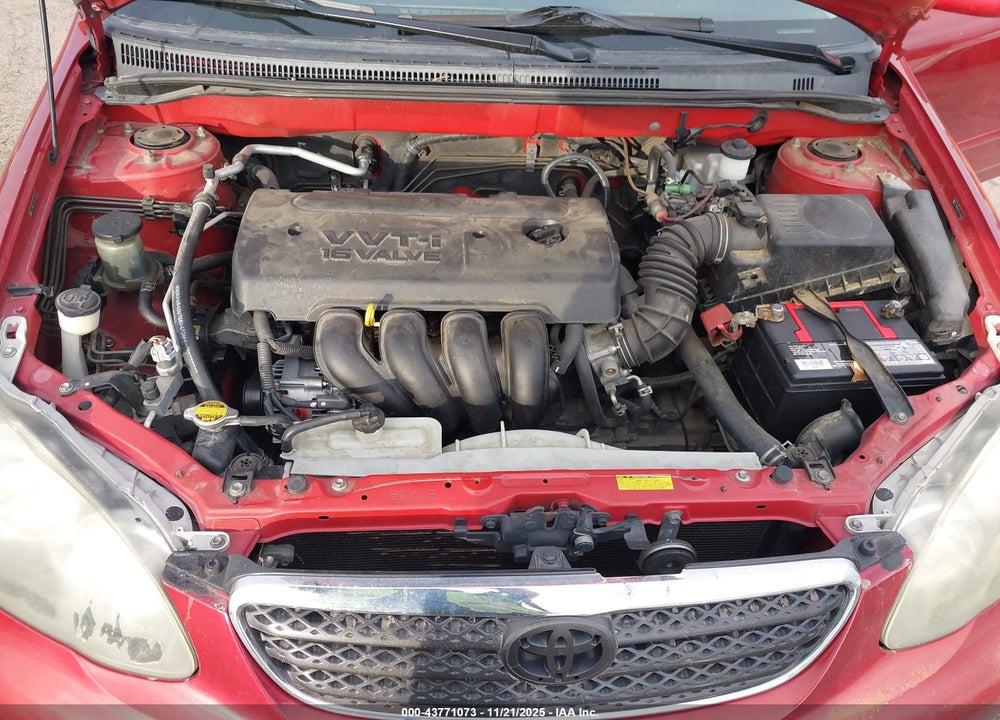 2005 TOYOTA COROLLA S VIN: 2T1BR32E55C454993