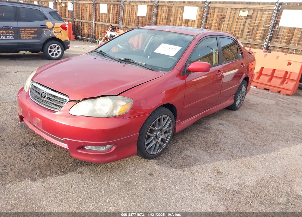 2005 TOYOTA COROLLA S VIN: 2T1BR32E55C454993