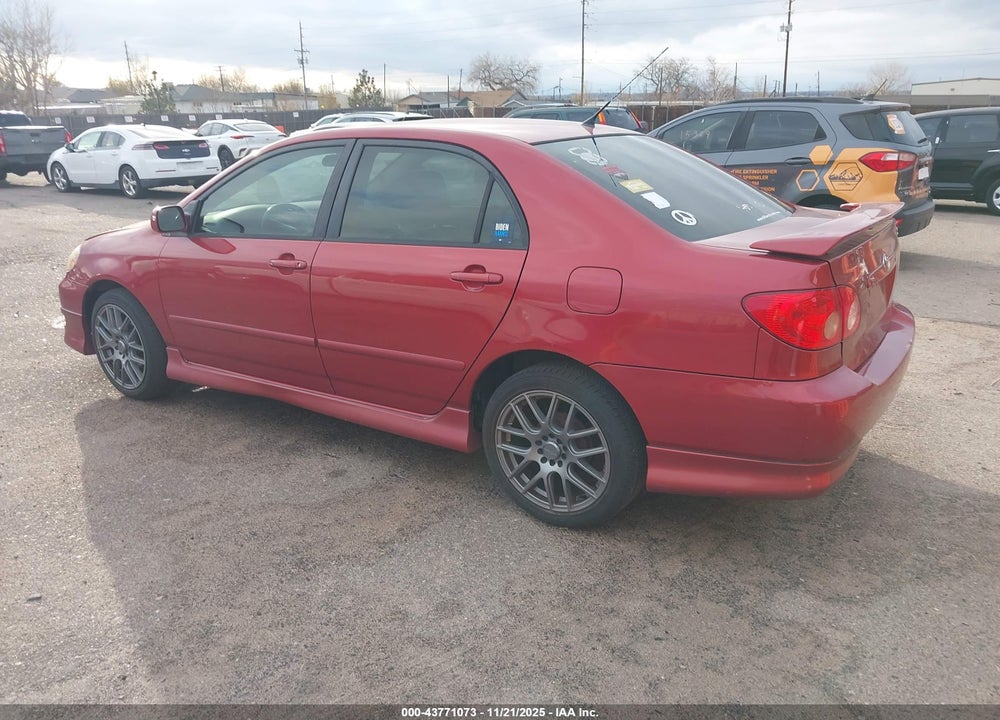 2005 TOYOTA COROLLA S VIN: 2T1BR32E55C454993