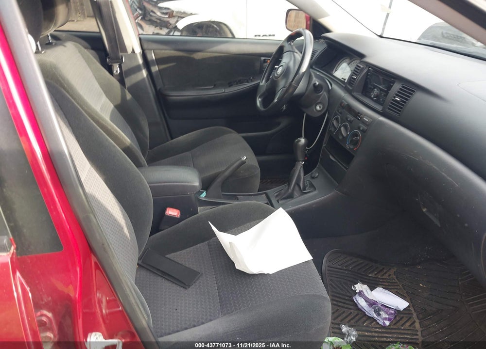 2005 TOYOTA COROLLA S VIN: 2T1BR32E55C454993