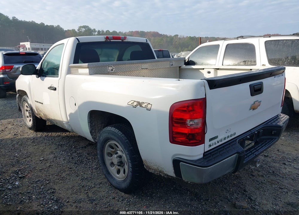 2010 CHEVROLET SILVERADO 1500 WORK TRUCK VIN: 1GCPKPEA1AZ132152
