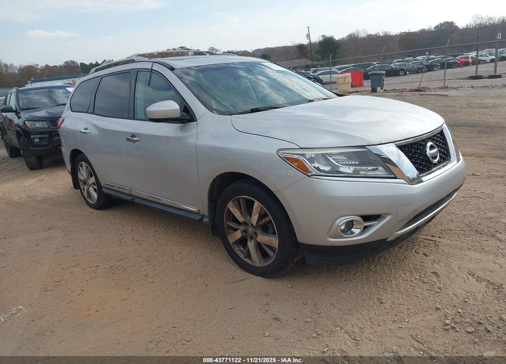 2014 NISSAN PATHFINDER PLATINUM VIN: 5N1AR2MN2EC666595