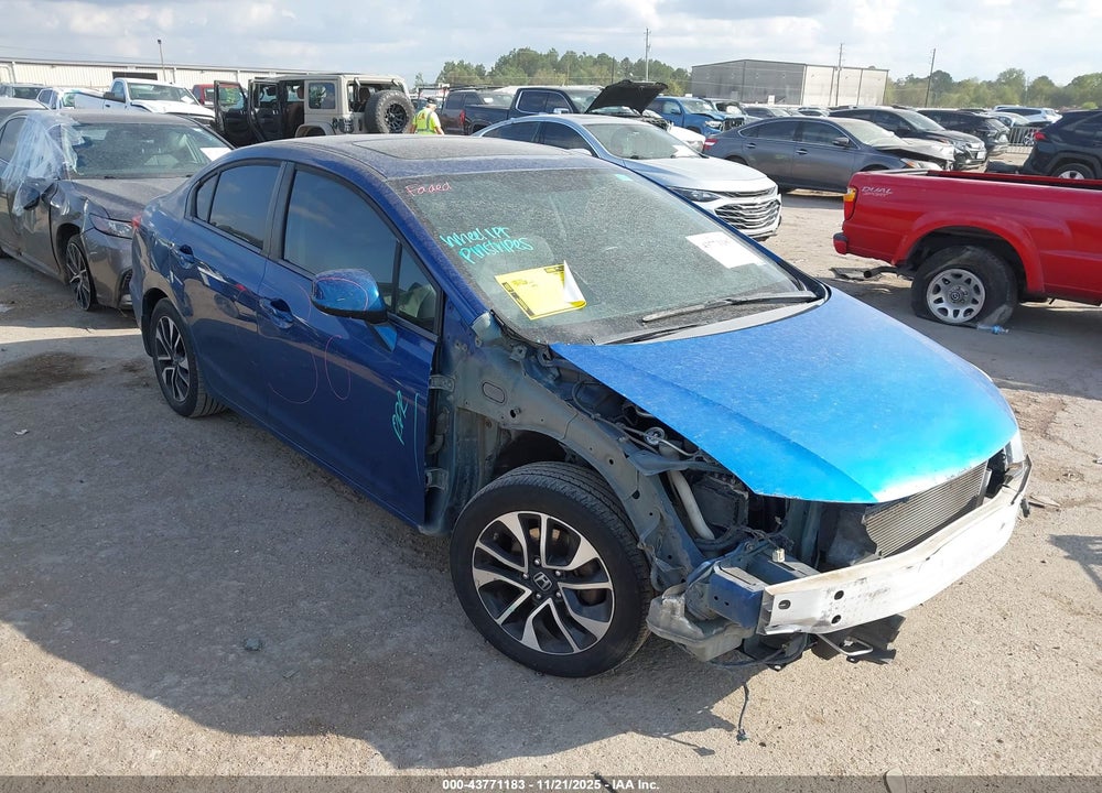 2013 HONDA CIVIC EX-L VIN: 19XFB2F90DE052425