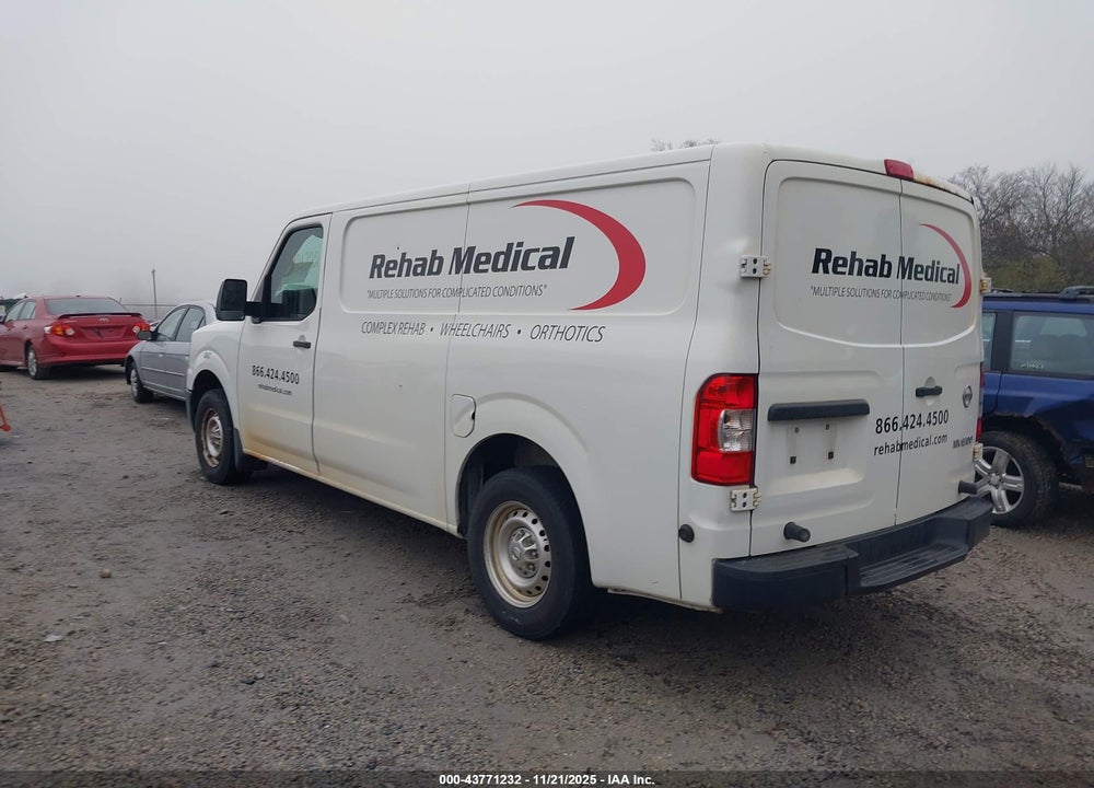 2016 NISSAN NV CARGO NV1500 S V6 VIN: 1N6BF0KM5GN815036
