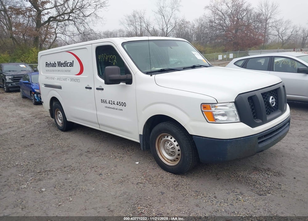 2016 NISSAN NV CARGO NV1500 S V6 VIN: 1N6BF0KM5GN815036
