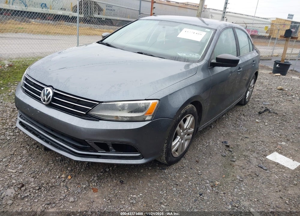 2015 VOLKSWAGEN JETTA 2.0L S VIN: 3VW2K7AJ8FM220332