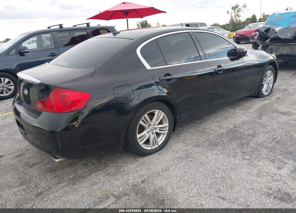 2008 INFINITI G35X VIN: JNKBV61F08M250132