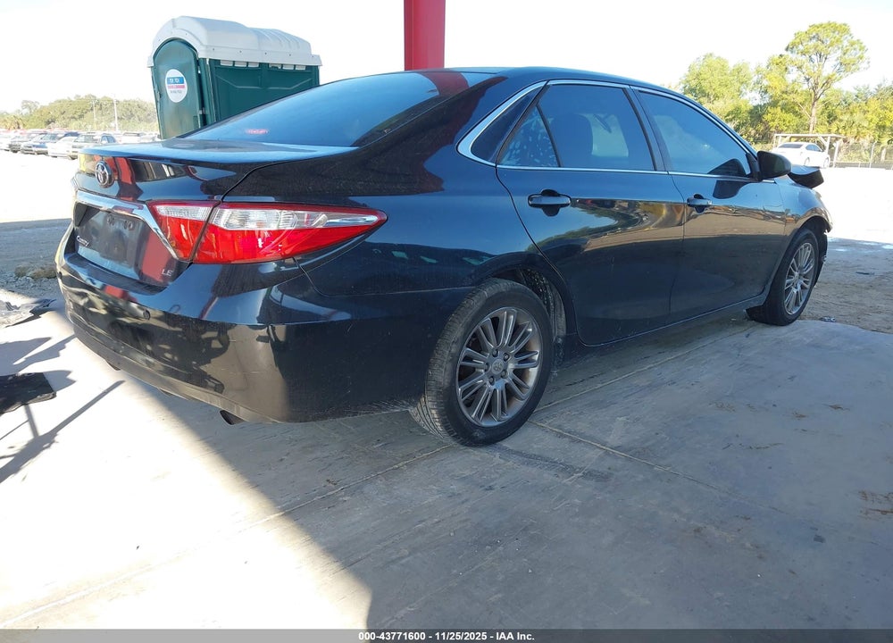 2015 TOYOTA CAMRY LE/XLE/SE/XSE VIN: 4T4BF1FK0FR494658